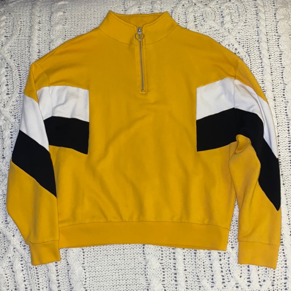 PINK quarter zip sweatshirt